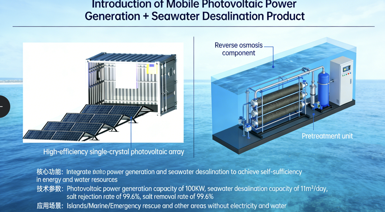 PV Power +Seawater Dsalination System